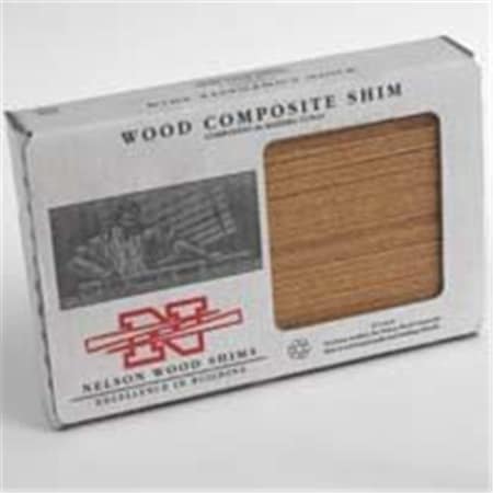 NELSON SHIMS Nelson Wood Shims WC8-32-15-50 Composite Shims; 32 Count 8027211